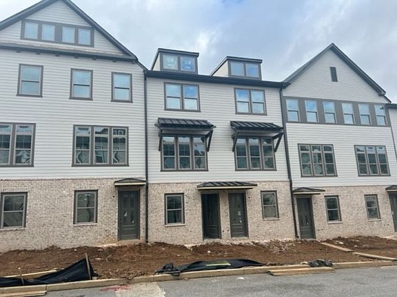 Front Elevation Construction Progress Your new home at 3962 Allegretto Circle.