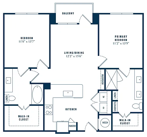 Floor plan B3