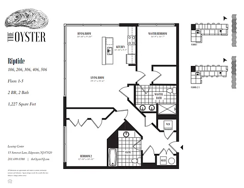 Floor plan Riptide