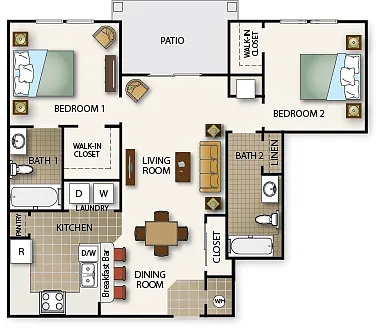 Floor plan Cypress