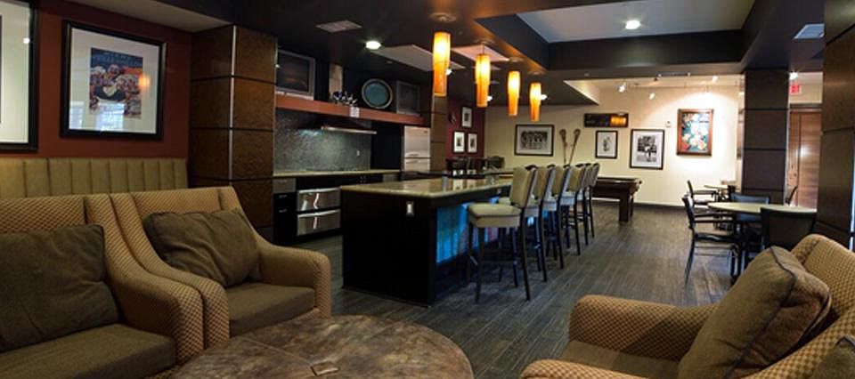 "Sports Cafe"
Community Rec Room.