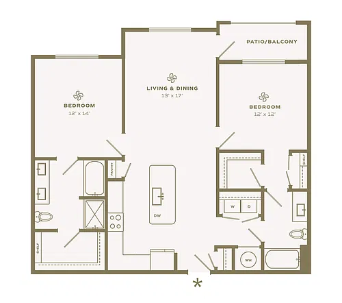 Floor plan Bounty