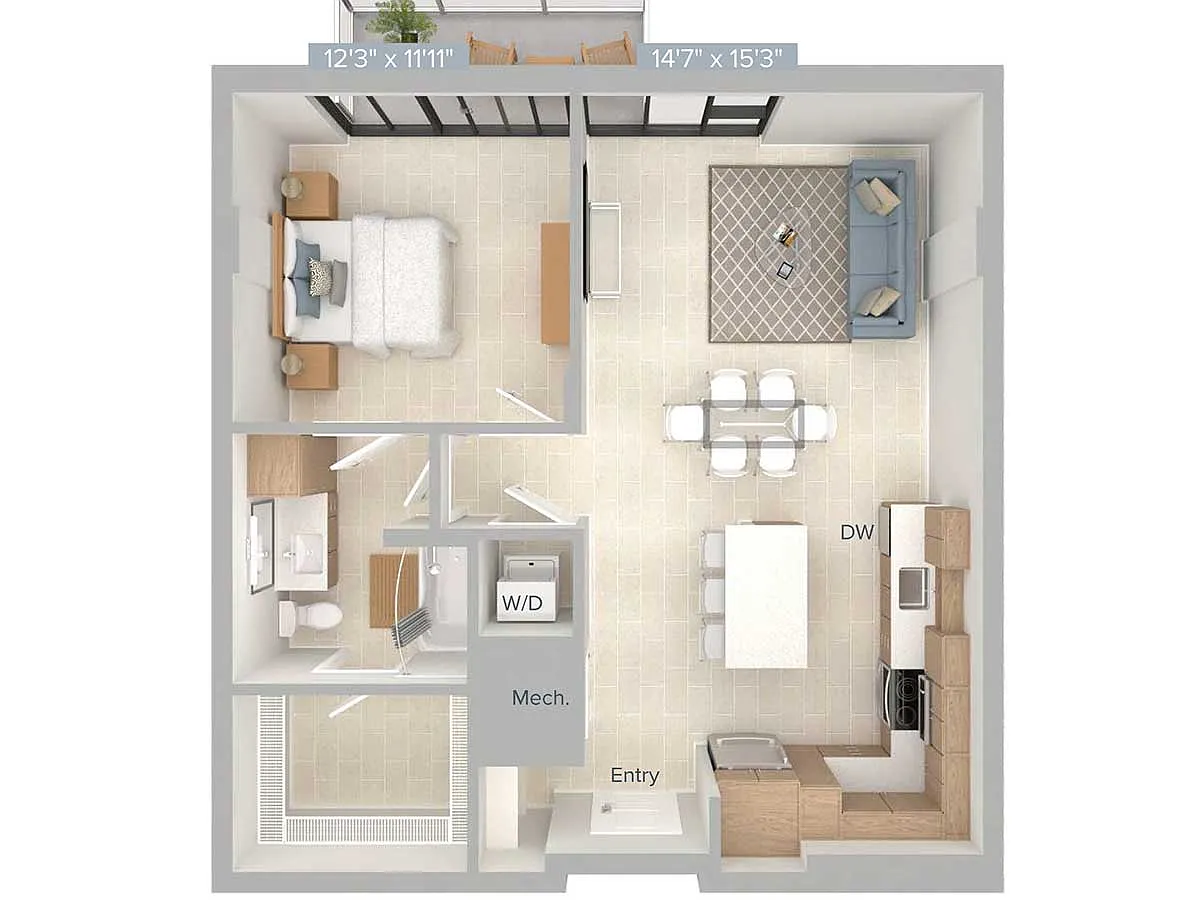 Floor plan A5-624