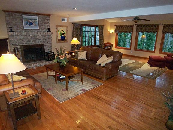 Completely renovated family room