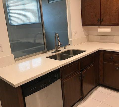 Kitchen & partial view of bonus room