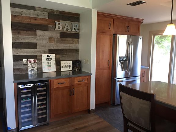 Kitchen and dry bar
