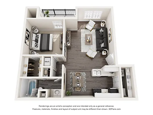 Floor plan The Biltmore