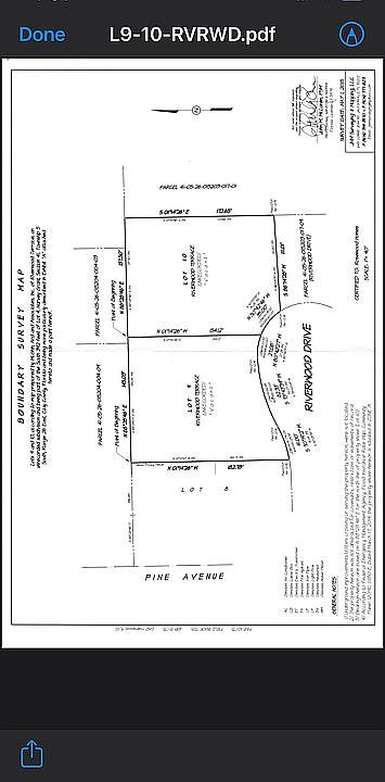 Two half acre lots (1 acre )