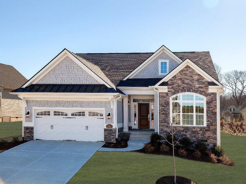 Stone exterior with fiber cement