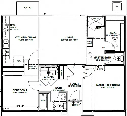 Floor plan Plan 2