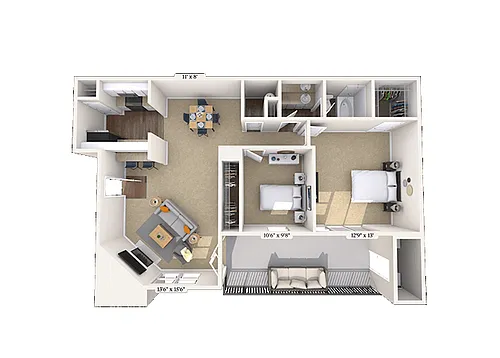 Floor plan El Paso