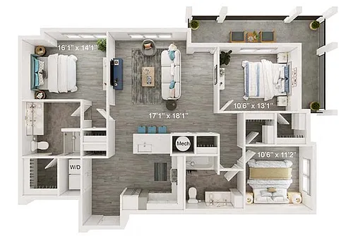 Floor plan Crown