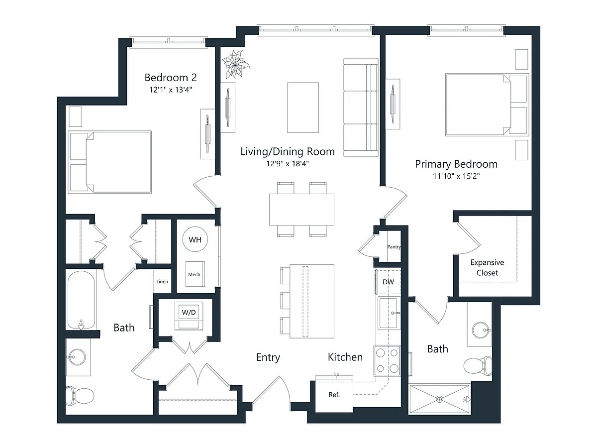Floor plan C13