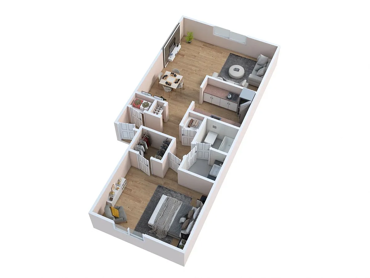 Floor plan Caravel
