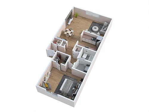 Floor plan Caravel