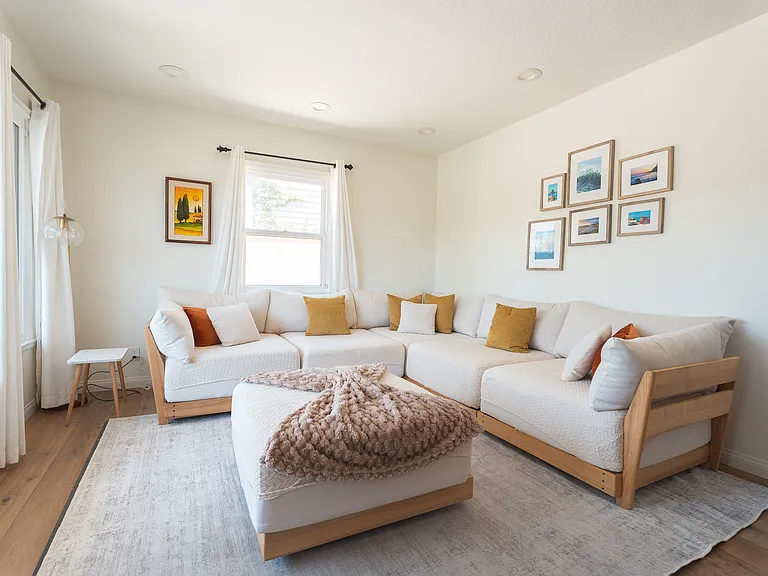 Furnished living room