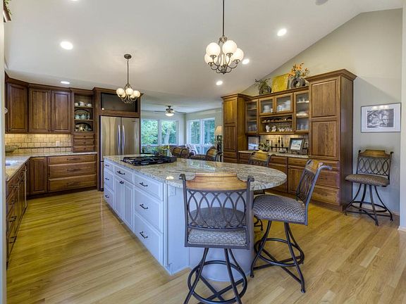 The kitchen is a dream!  Gorgeous granite countertops.