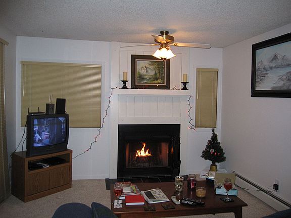Inside facing Fireplace
