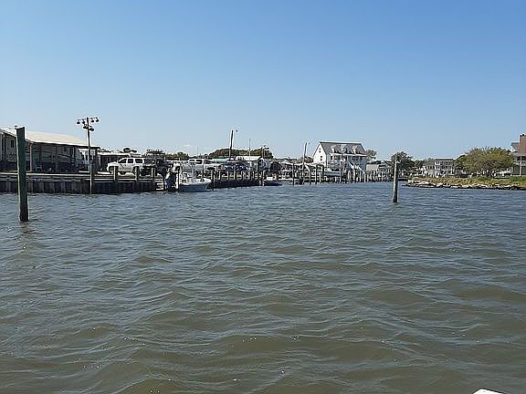 Entering canal from ICW