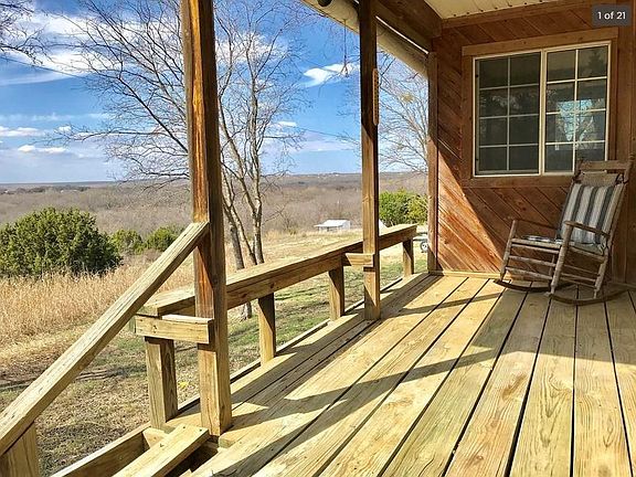 Back porch which oversees beautiful, long-raneg views
