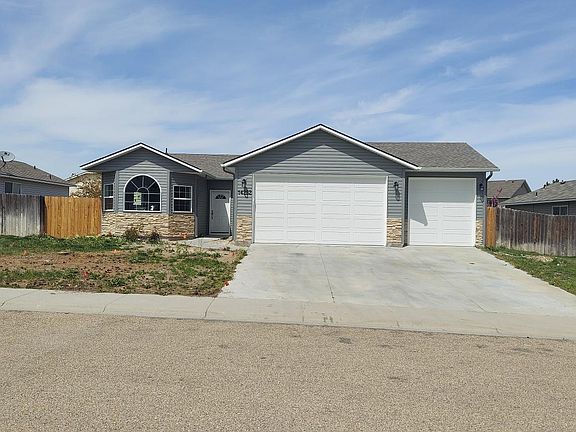 Front of House with Yard that is currently under construction