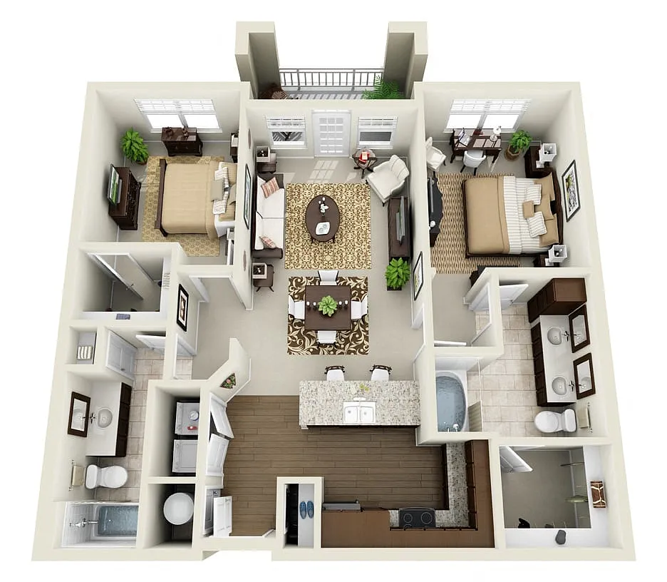 Floor plan B2E