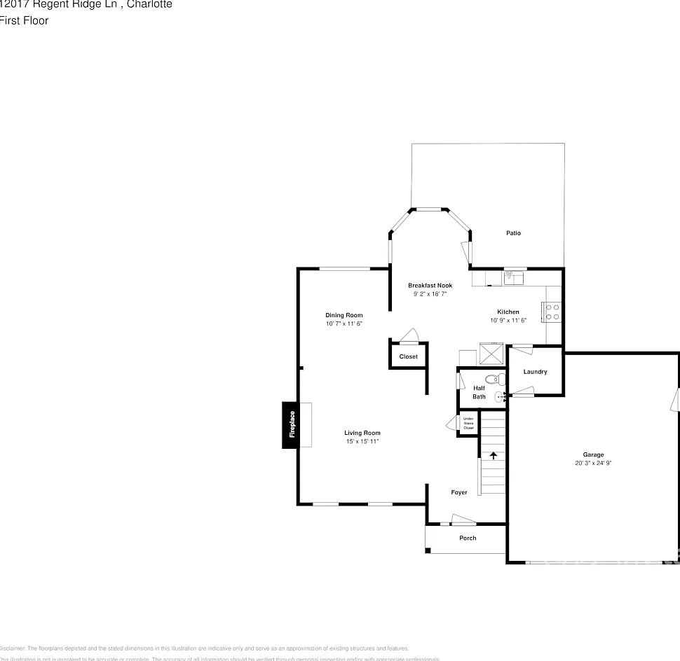 12017 Regent Ridge Ln Charlotte, NC 28278 — Photo 2