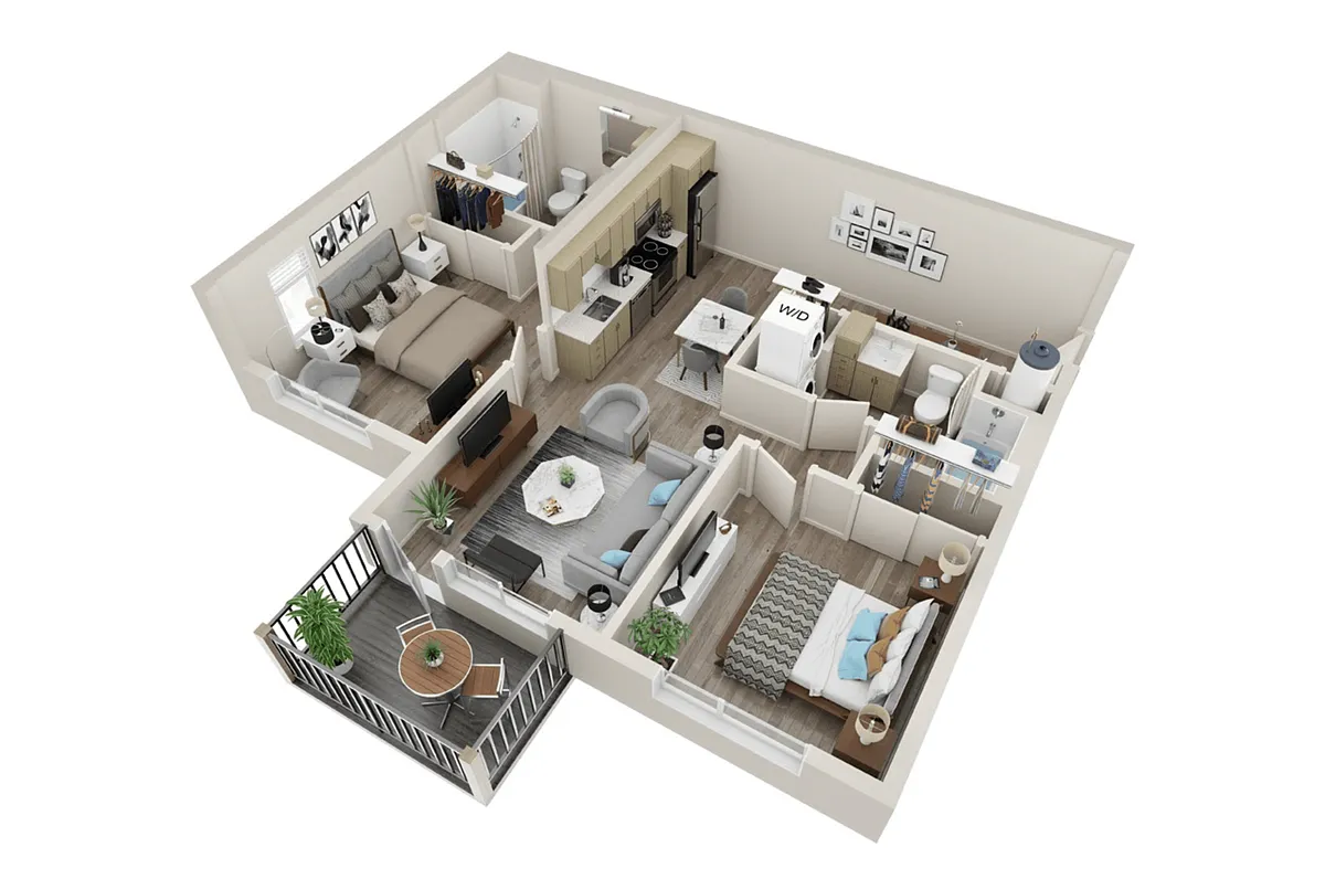 Floor plan Bridal Veil Falls