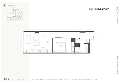 Floor plan 1B09