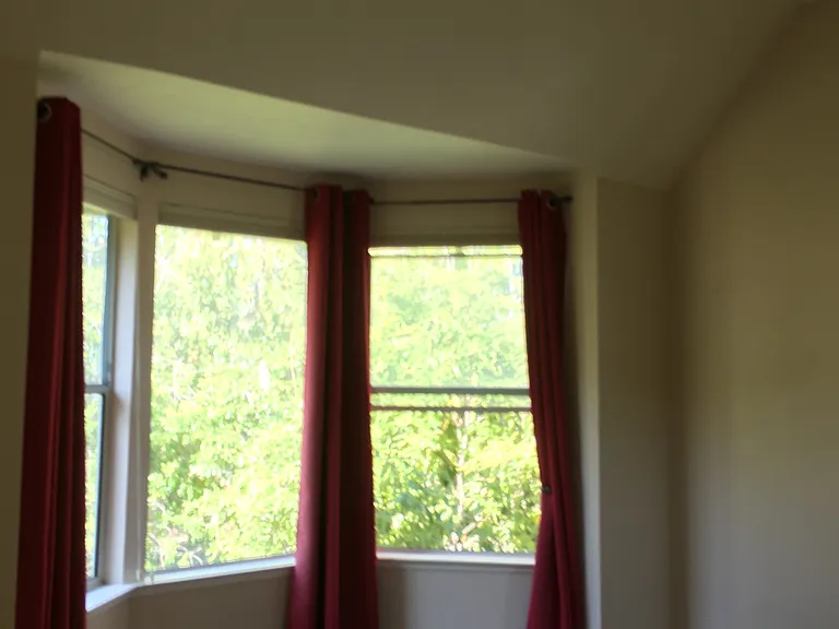 Master bedroom can hold two twins or one queen comfortably