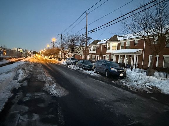 Neighborhood Night Scene