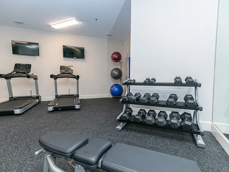 24-hour fitness center