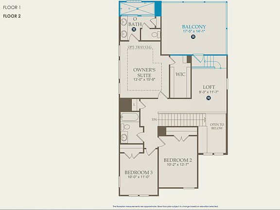 Nelson Floor Plan, Quick Move-In Home, Floor 2