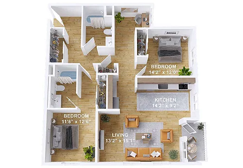 Floor plan Grove- C2