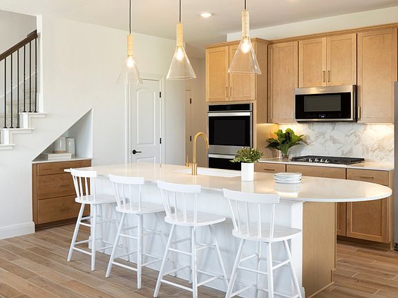 Spacious Kitchen Island