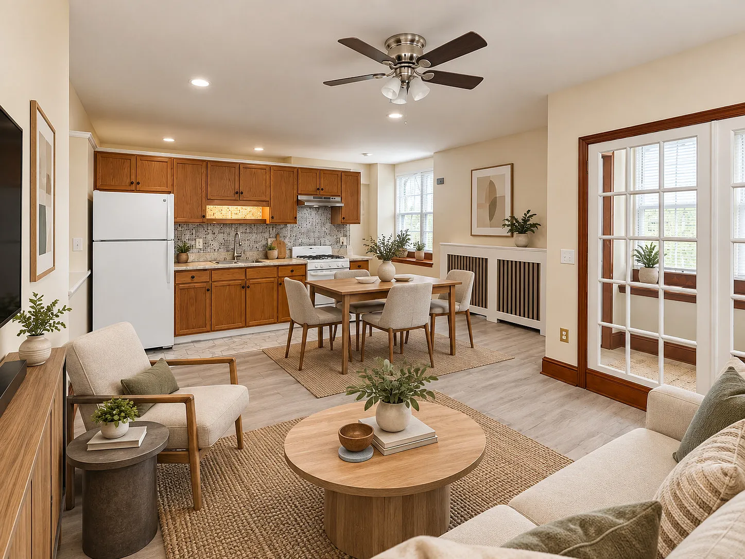 Renovated First-Floor Apartment with Natural Light — Photo 3