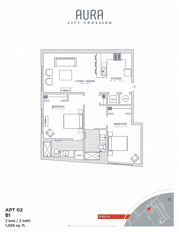 Floor plan B1