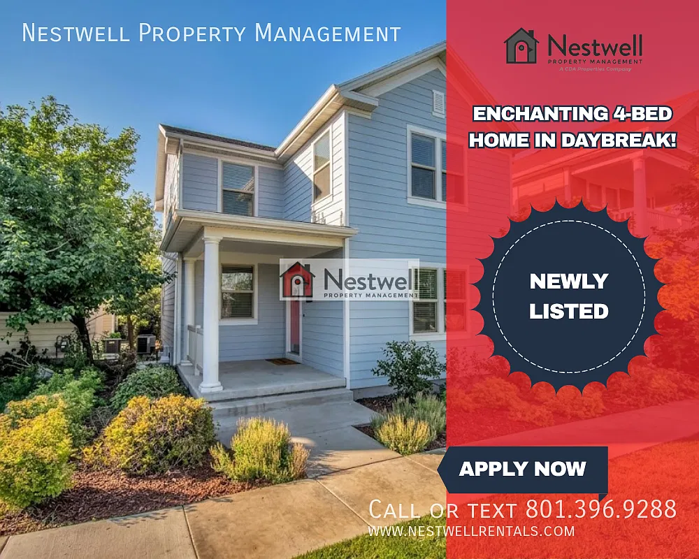 Enchanting 4-bed Home in Daybreak! — Photo 1