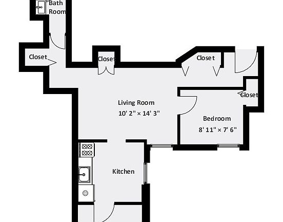 2nd image of 542 E 79th St APT 4S
