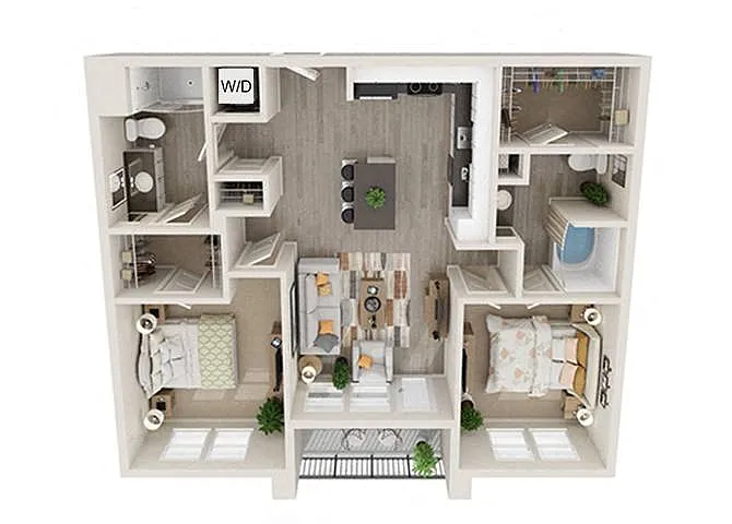 Floor plan B1