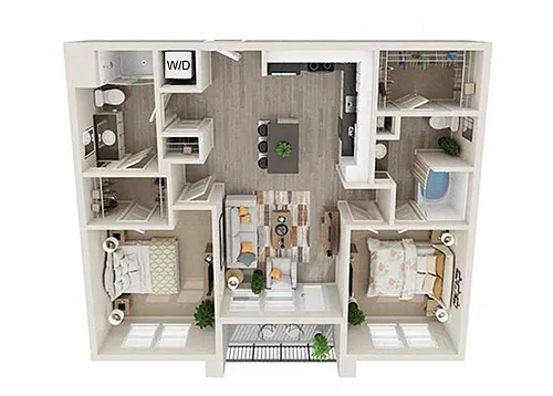 Floor plan B1