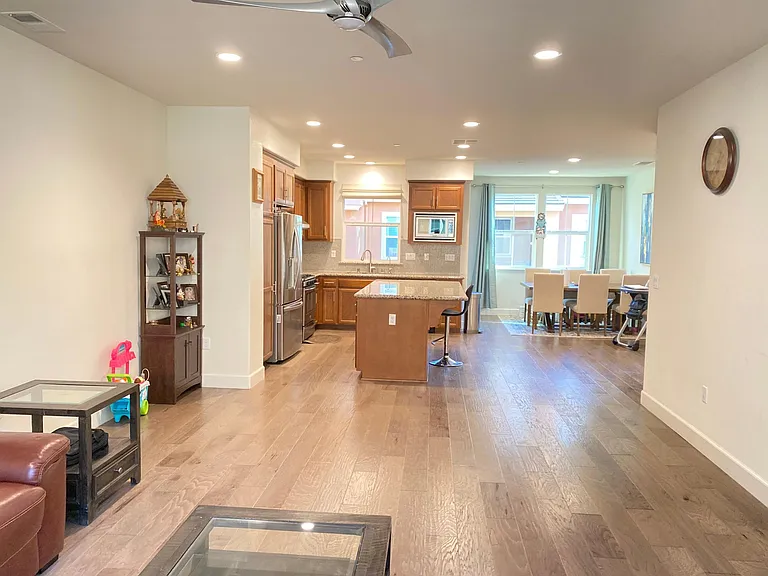 Kitchen + Living room