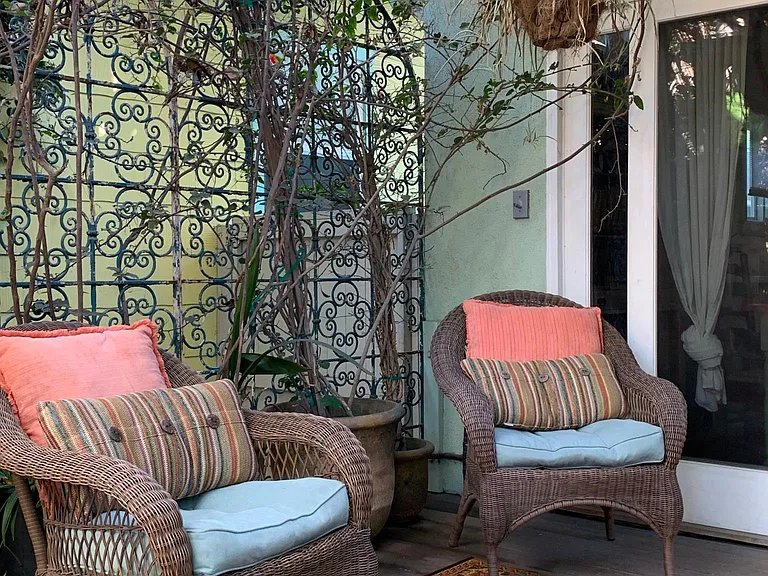 patio area