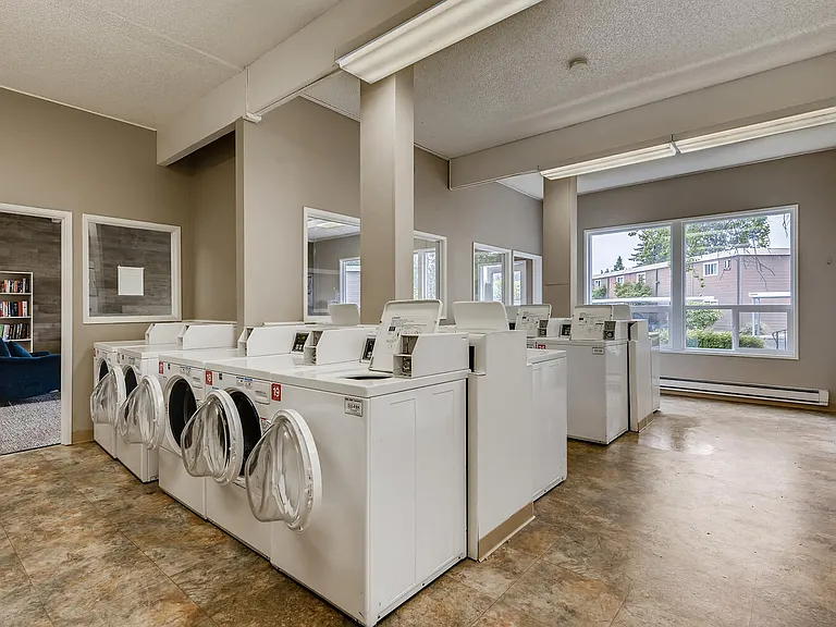 The Community Laundry Facilities at Morningtree Park Apartments