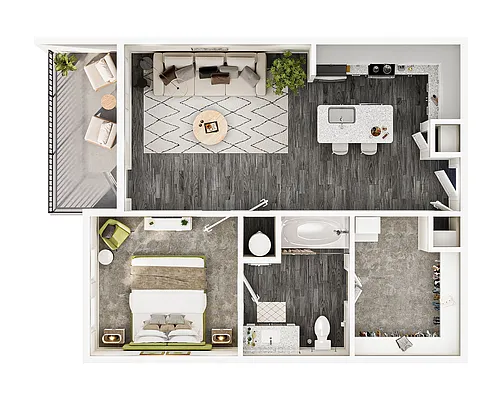 Floor plan A1A