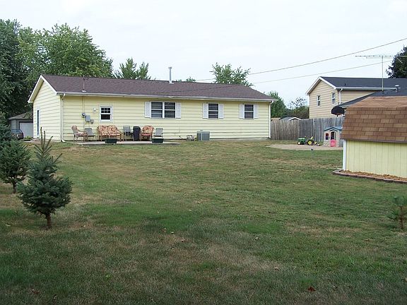 Large Back Yard with Shed