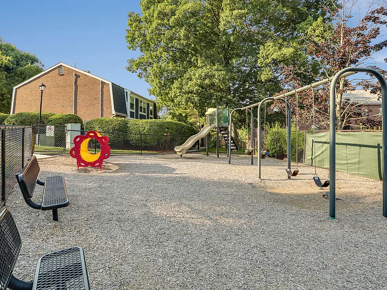 The playground is the perfect spot to meet other families and children