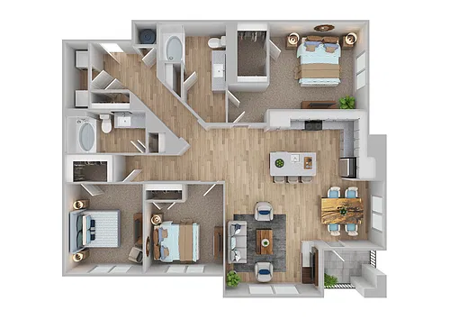Floor plan C1