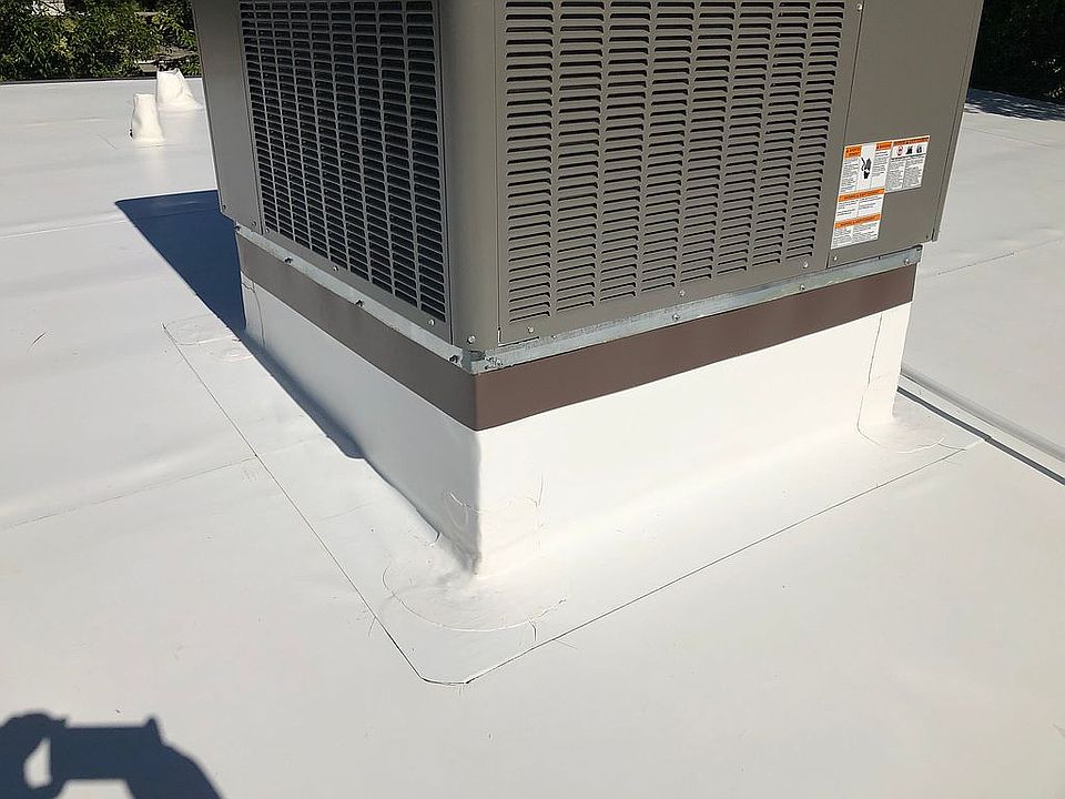 (N) PVC Membrane roof & HVAC
