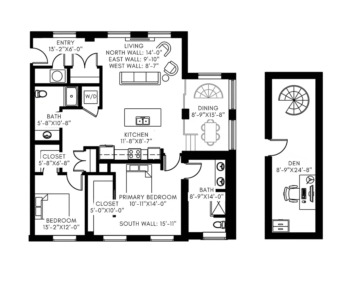 Floor plan Penthouse